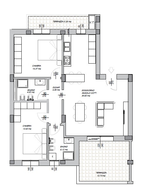 Vendita - Appartamento - San Giorgio Di Piano - San Giorgio di Piano - € 308.000