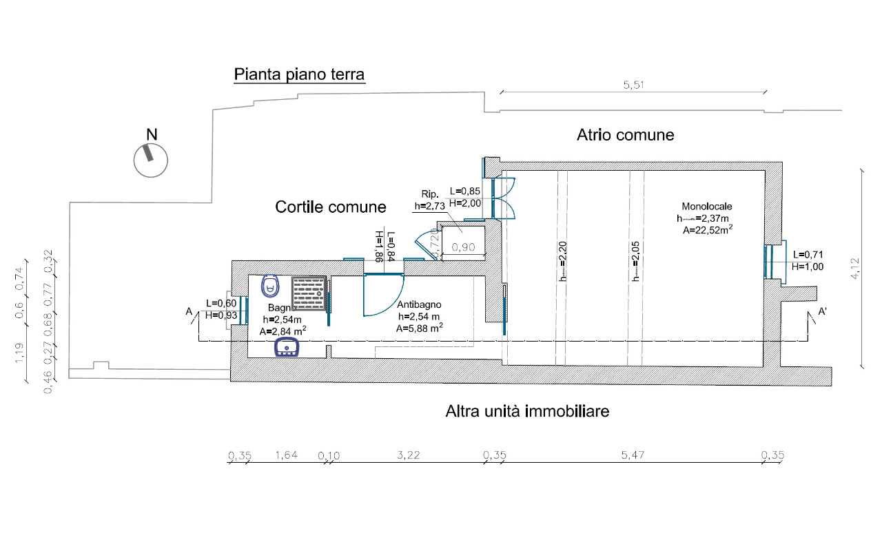 Affitto - Monolocale - San Felice - Bologna - € 800