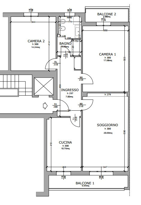Affitto - Appartamento - Croce - Casalecchio di Reno - € 1.350