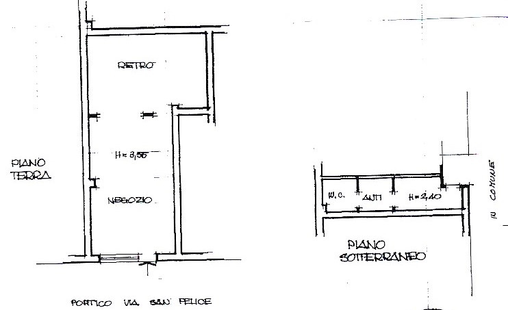 Affitto - Negozio - San Felice - Bologna - € 1.580