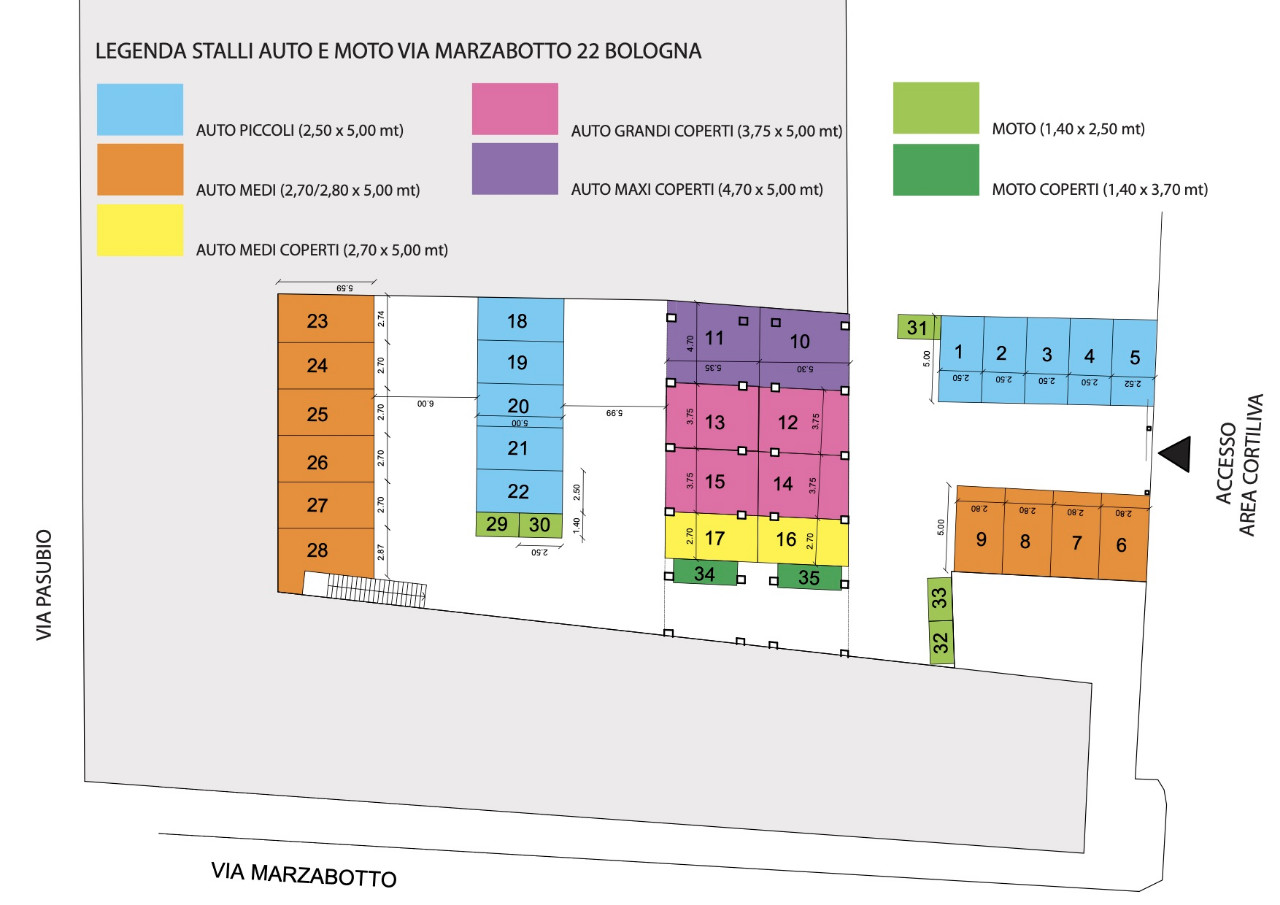 vendita posto auto Bologna