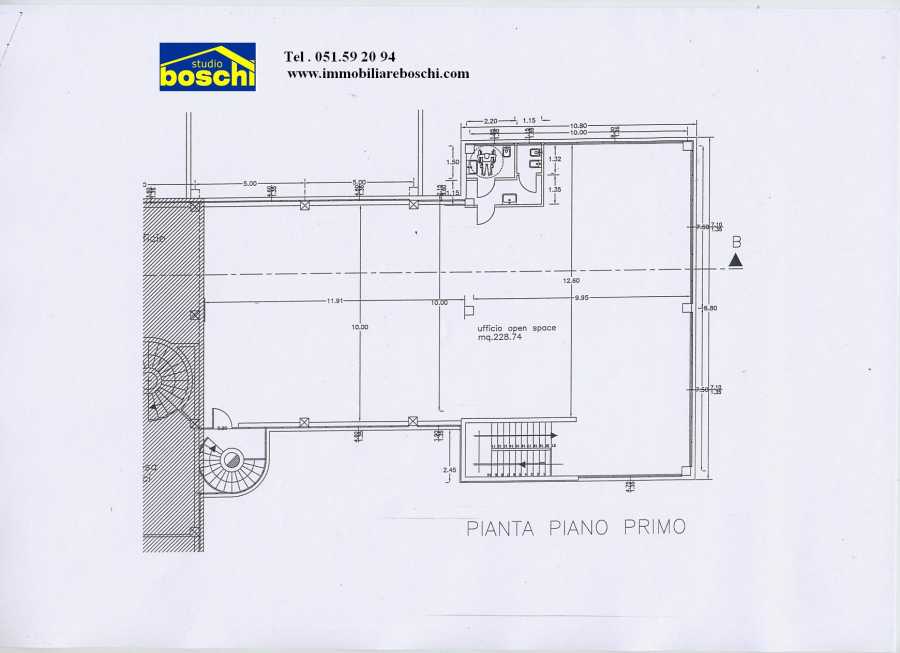 Affitto - Ufficio - Centro - Casalecchio di Reno - € 120