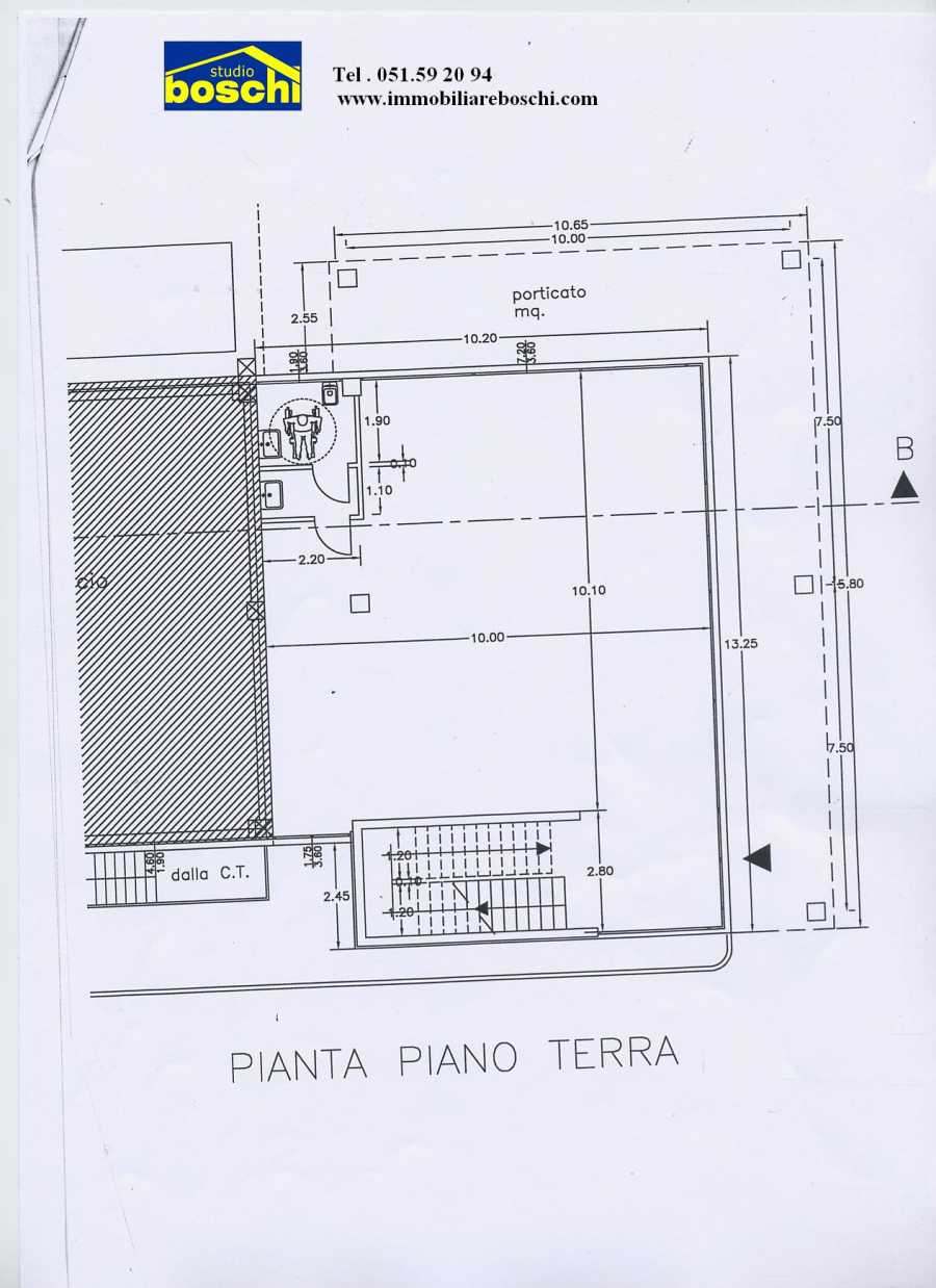 Affitto - Ufficio - Centro - Casalecchio di Reno - € 120