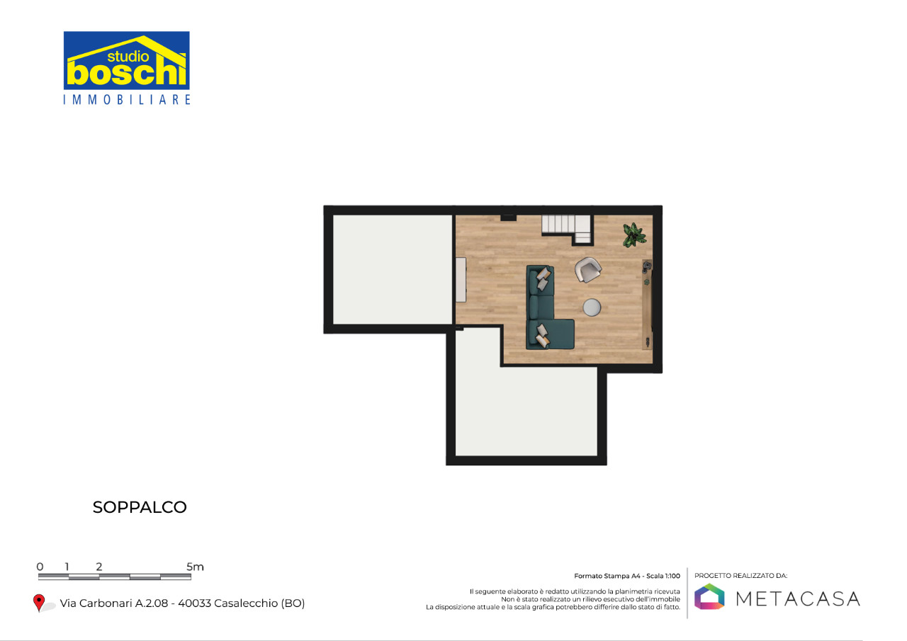 Vendita - Attico - Garibaldi - Casalecchio di Reno - € 490.000