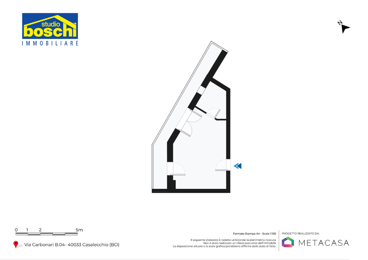 Vendita - Appartamento - Garibaldi - Casalecchio di Reno - € 185.000
