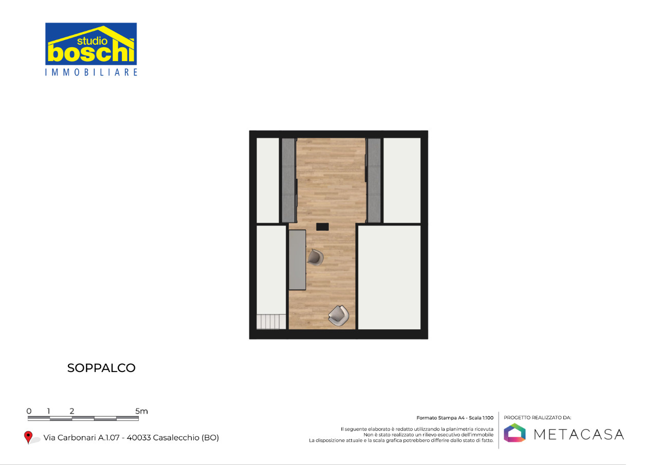 Vendita - Attico - Garibaldi - Casalecchio di Reno - € 580.000