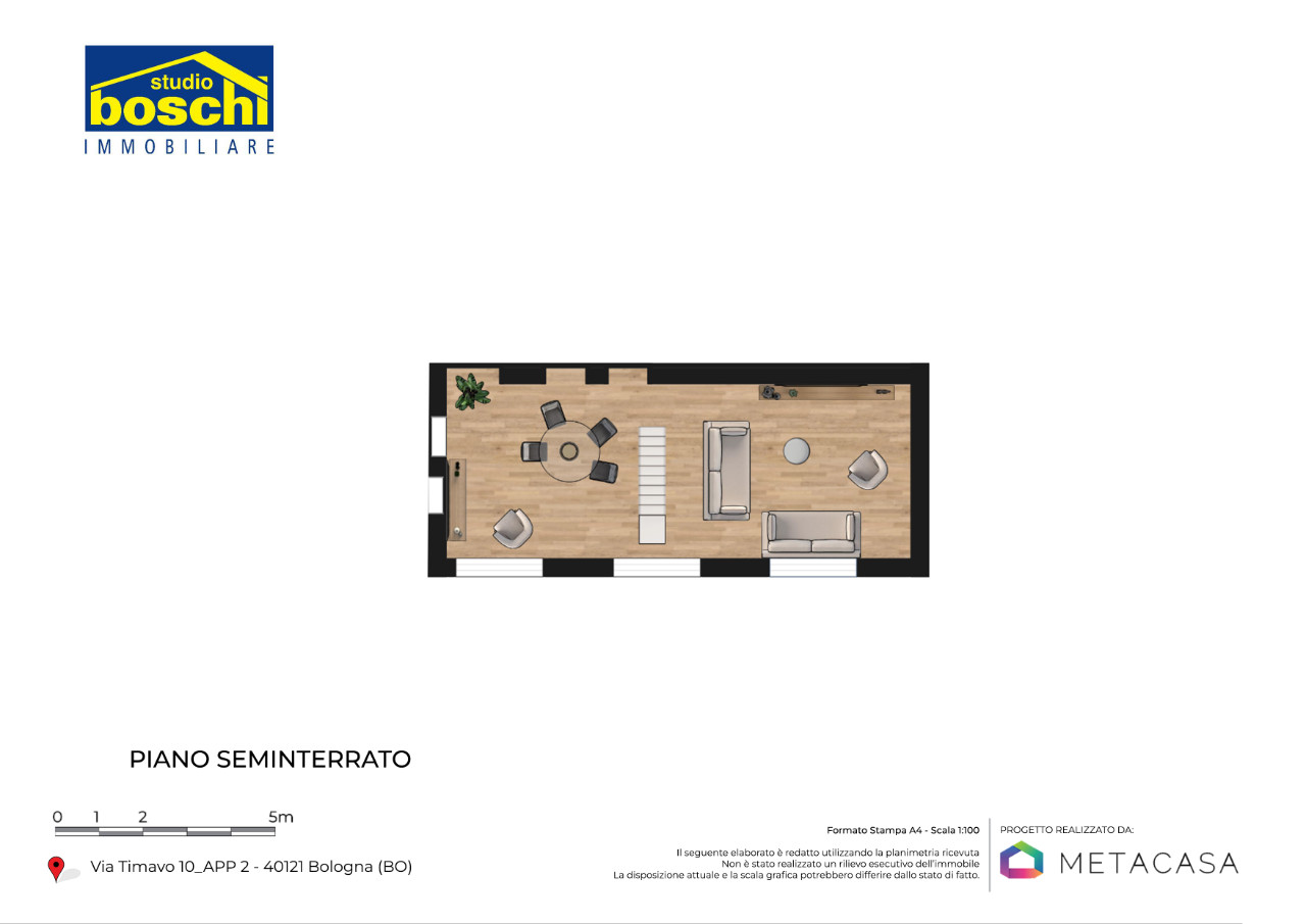 Vendita - Appartamento - Saffi - Bologna - € 295.000