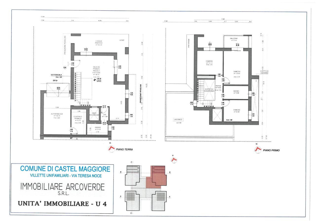 Vendita - Villetta singola - Castel Maggiore - Castel Maggiore - € 642.000