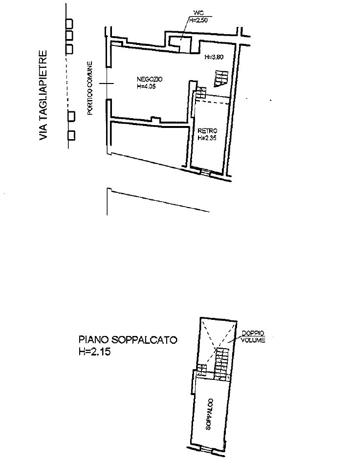 Negozio in affitto Bologna Centro Storico